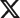 X